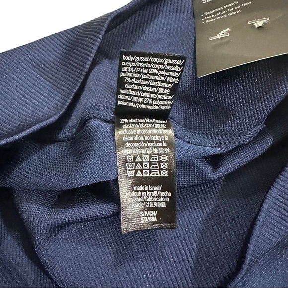 Victorias Secret Sport Seamless Stretch 7/8 Tight Women Blue Legging Sz Sm NWT - Picture 7 of 14